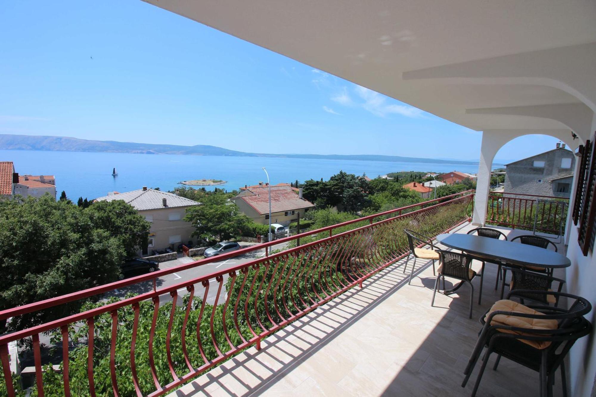 Apartments Manda Новий Винодольський Екстер'єр фото
